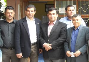 Sapan Kepez'de muhtarlarla